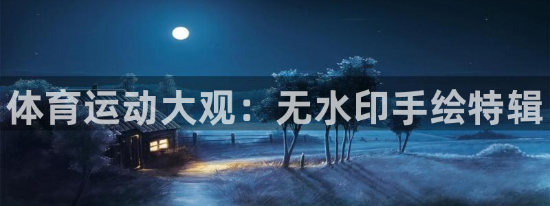 b体育必一运动官网：体育运动大观：无水印手绘特辑