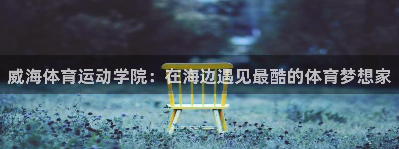 必一运动：威海体育运动学院：在海边遇见最酷的体育梦想家
